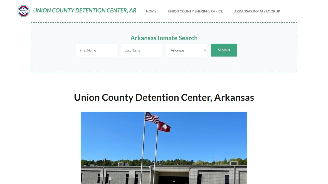 Union County Detention Center, AR Inmate Roster, Offender Search